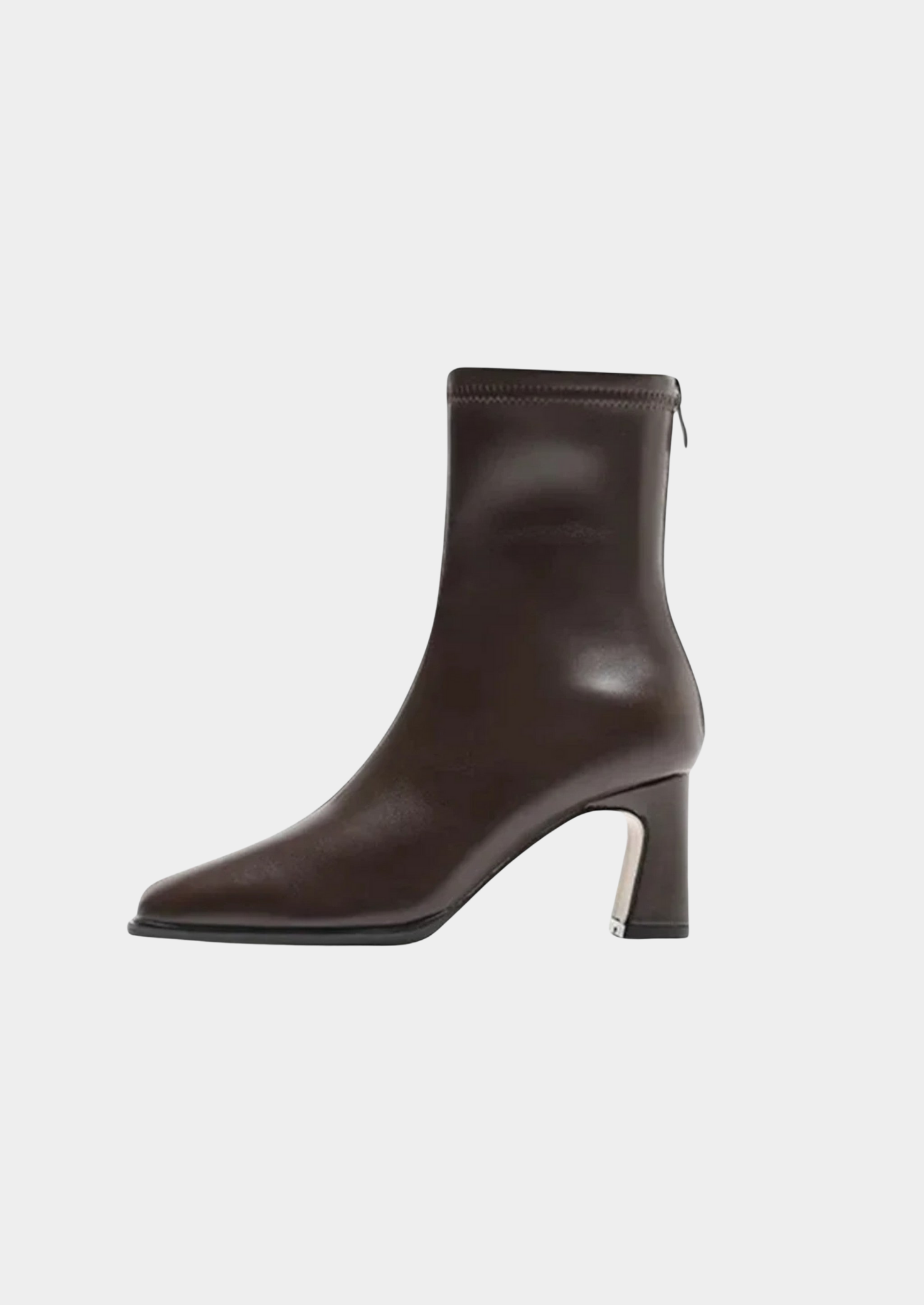 Women's Square-Toe Ankle Boots – Vintage-Inspired Design with Thick Heel