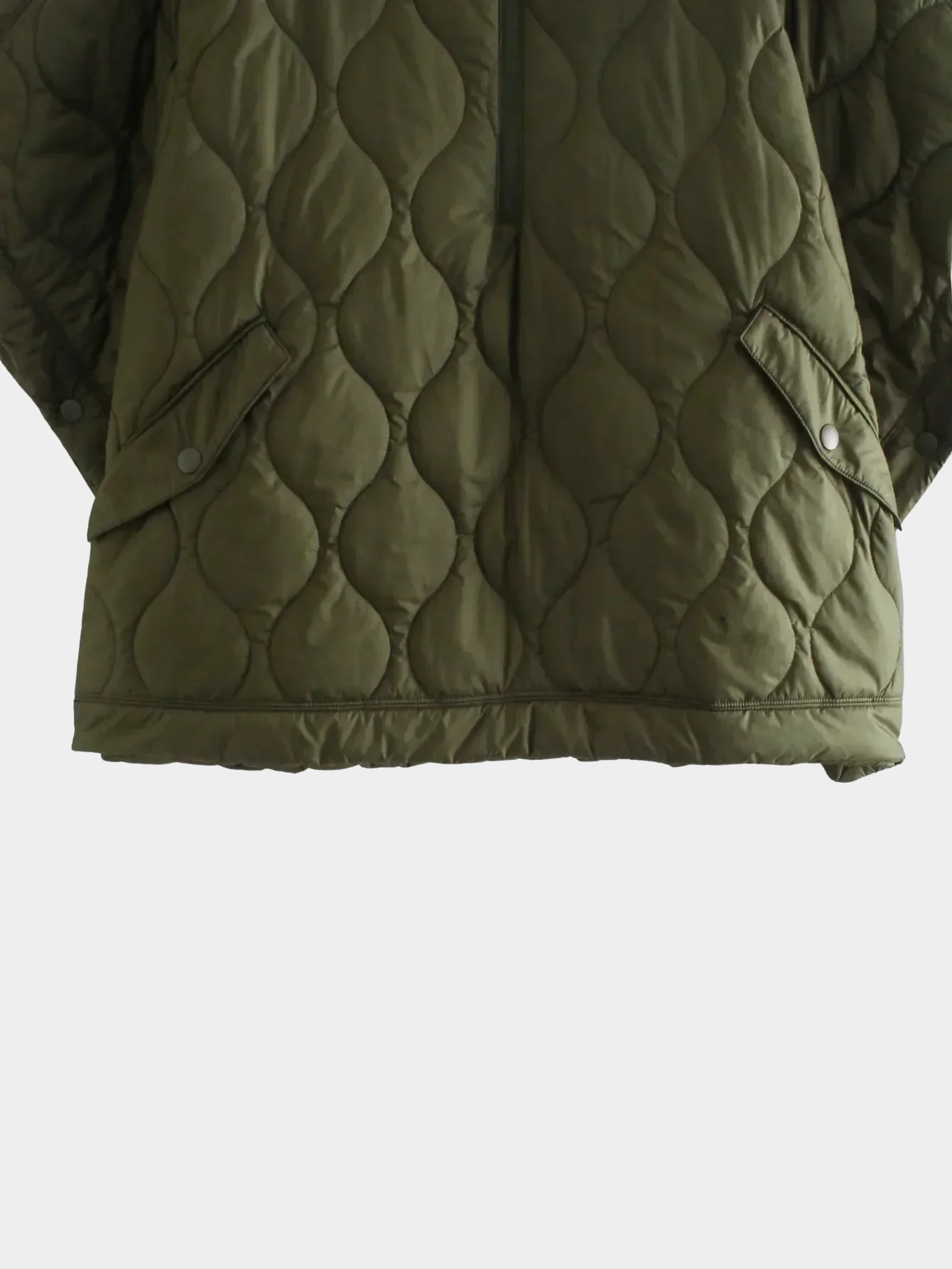 Women's Oversized Poncho Jacket – Stand Collar Design